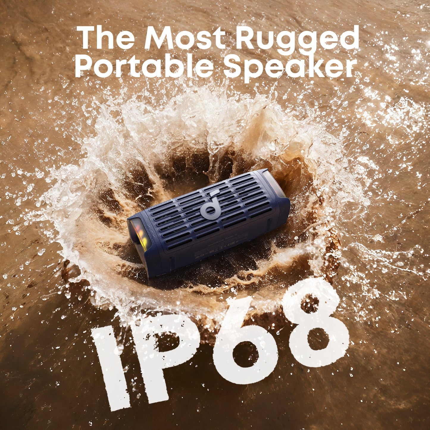 soundcore Boom 3i | Portable Rugged Outdoor Speaker
